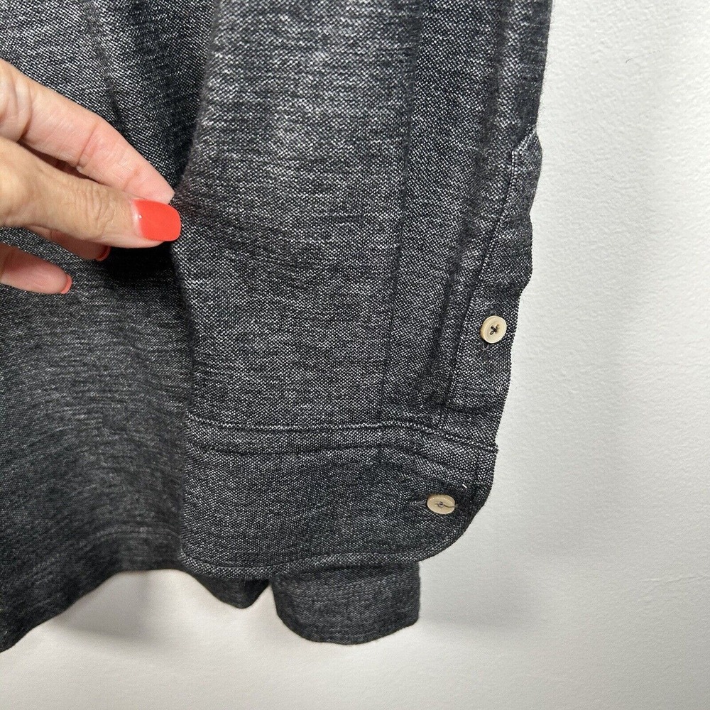 Circolo 1901 Long Sleeve Top In Lead Gray Wool Blend Men's Size Large - Picture 2 of 8